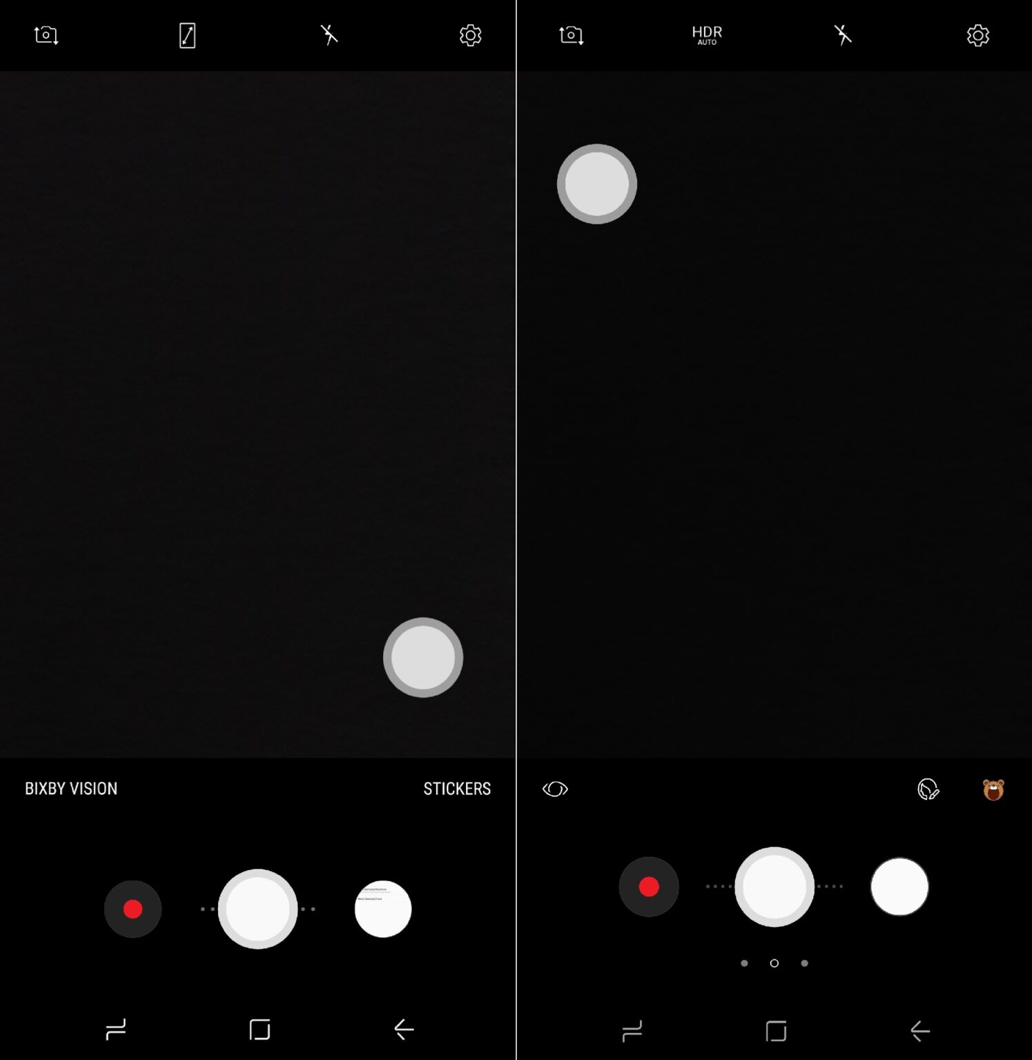 Galaxy S8 Oreo Vs Nougat Side By Side Screenshots SamMobile