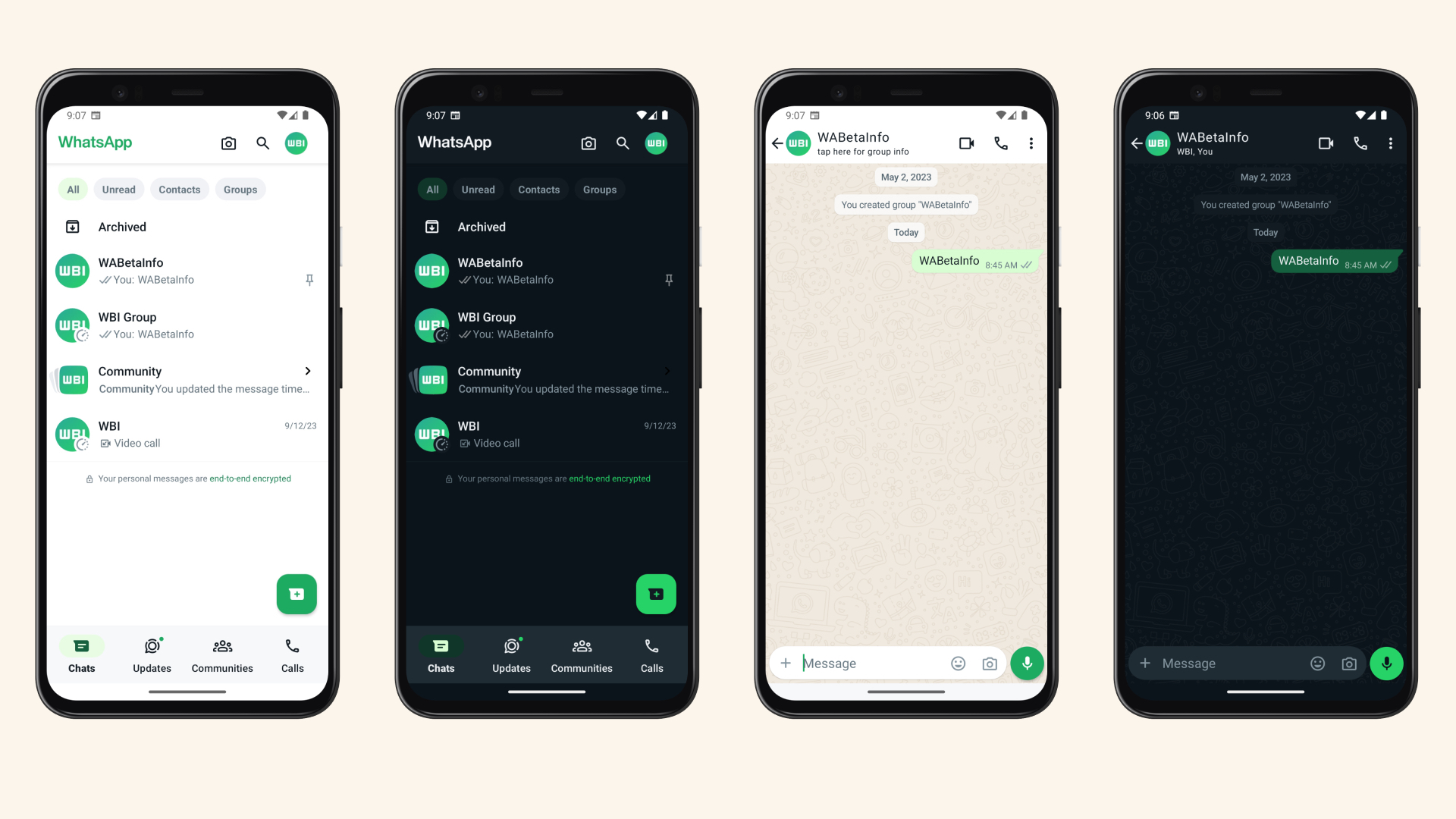 More Images Of Whatsapp S Redesigned Ui Leak Sammobile