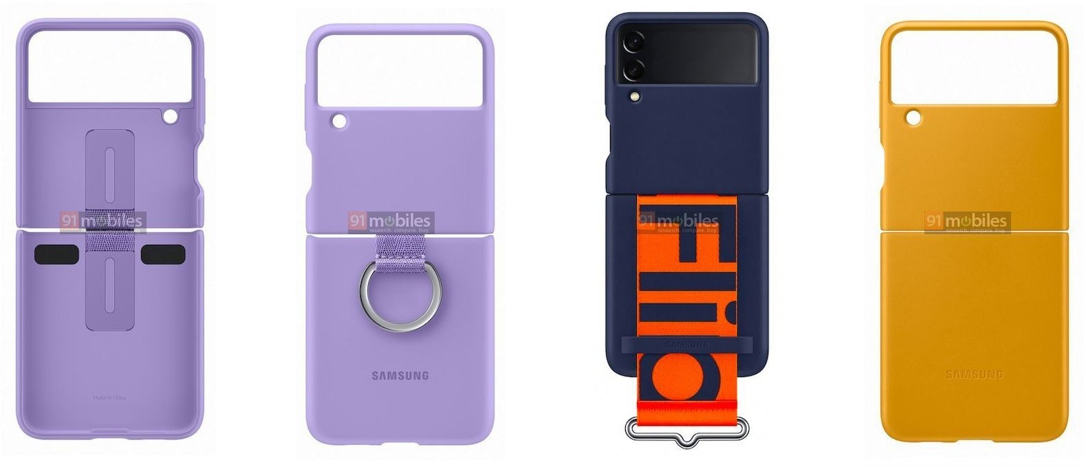 New Leak Reveals Snazzy Samsung Galaxy Z Flip 3 Cases Sammobile