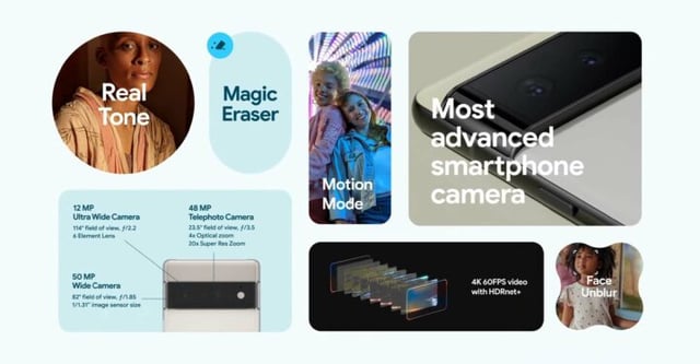 Google Pixel 6 Pro Camera Features