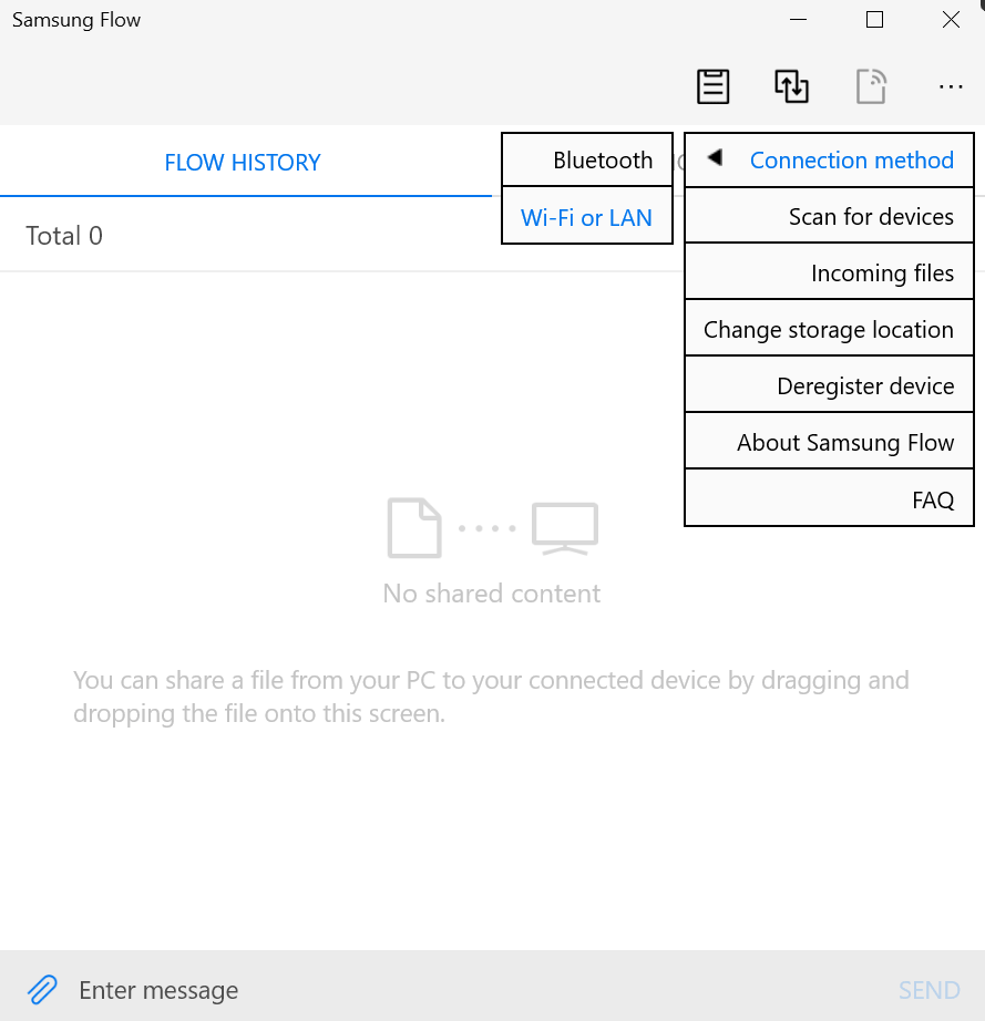 how to use samsung flow app