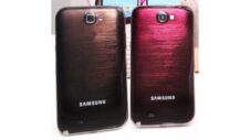 Samsung Galaxy Note II will come in two more colors: Amber Brown and Ruby Wine