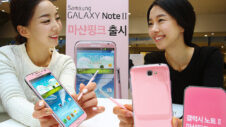 Samsung unveils martian pink Galaxy Note II