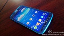 Live pictures Galaxy S4 Active Blue Artic / Black showed up