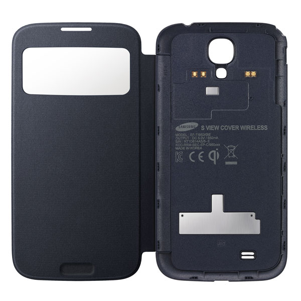 Wirwar Executie Smederij Official Galaxy S4 wireless charging S-View flip cover now available in the  US - SamMobile - SamMobile