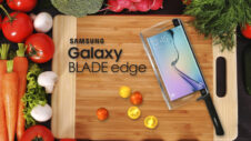 Samsung has announced the Galaxy BLADE edge