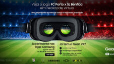 Samsung lets Portugese football fans watch the sport through the Gear VR