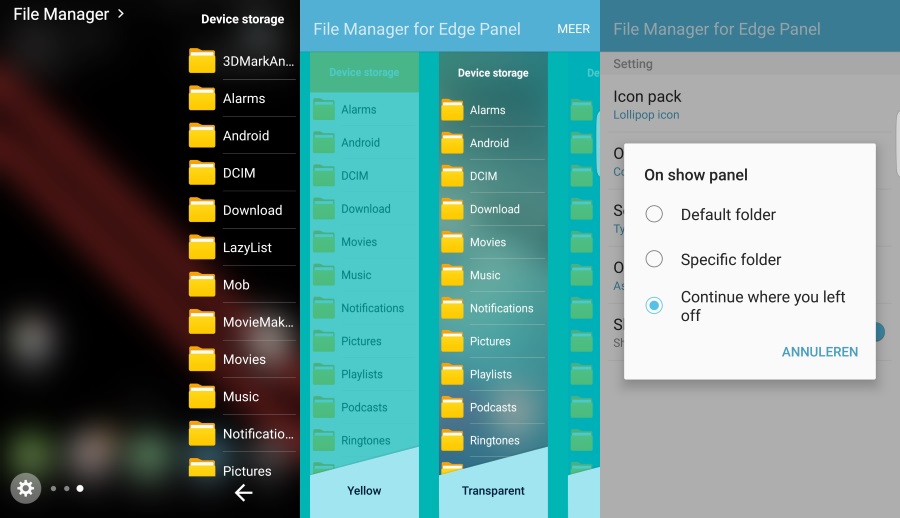 File manager 4pda. Samsung Galaxy s7 Edge боковая панель. Samsung s7 файловый менеджер. Edge Panel for Samsung a51. Панели файлового менеджера.