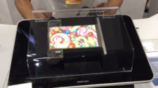 This is Samsung’s foldable display in action