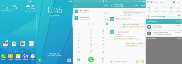 Samsung Galaxy Theme - EiD - Simple Flat