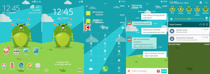 Samsung Galaxy Theme - Monster Theme