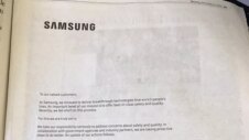 Samsung is running full-page ads to apologize for the Galaxy Note 7