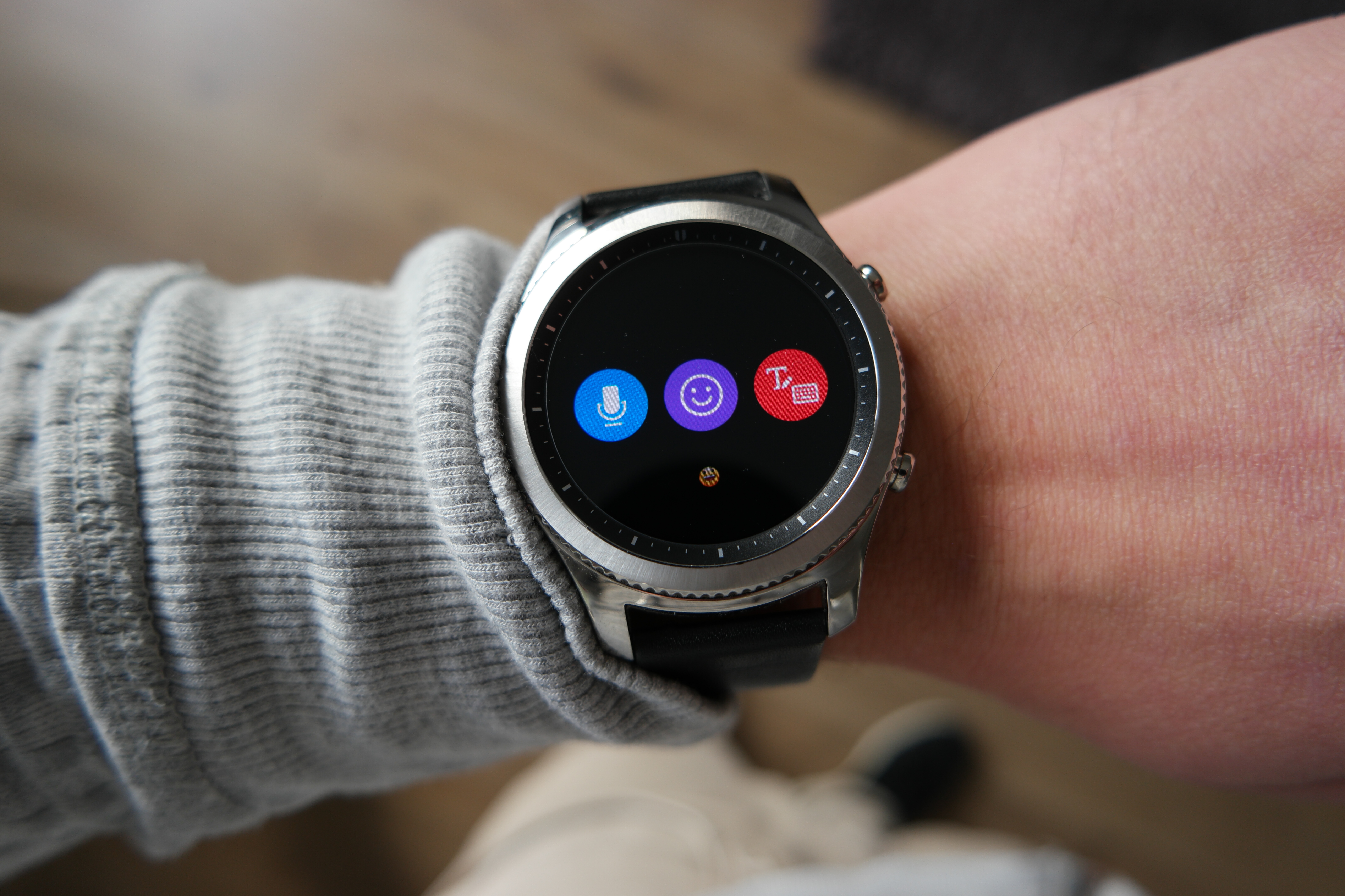 Gear S3 features work with the iPhone 