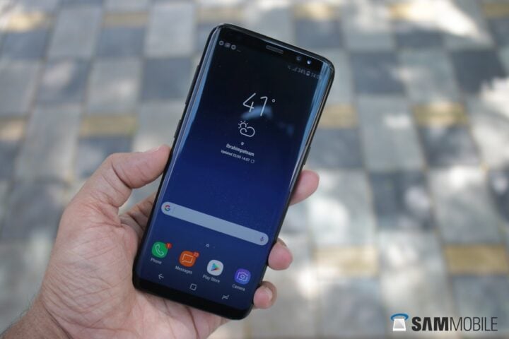 samsung galaxy s8 latest android version