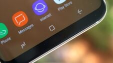 Latest update limits color options for Galaxy S8’s navigation bar background