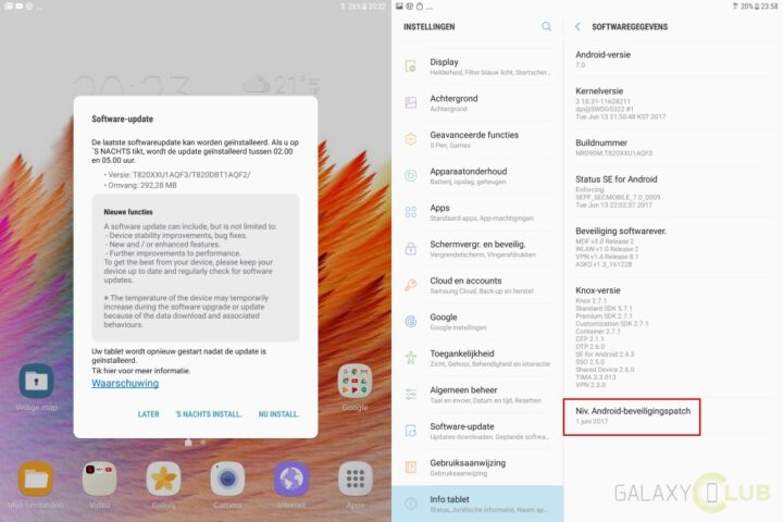 Galaxy Tab S3 June security patch rolling out - SamMobile ... - 720 x 480 jpeg 62kB