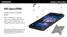 Leaked training manual reveals Galaxy S8 Active specs and official renders