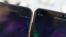 Samsung Galaxy A7 (2017) vs Galaxy A8+ (2018) in pictures