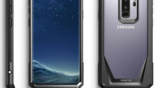 Galaxy S9+ case renders show the phone in silver and grey