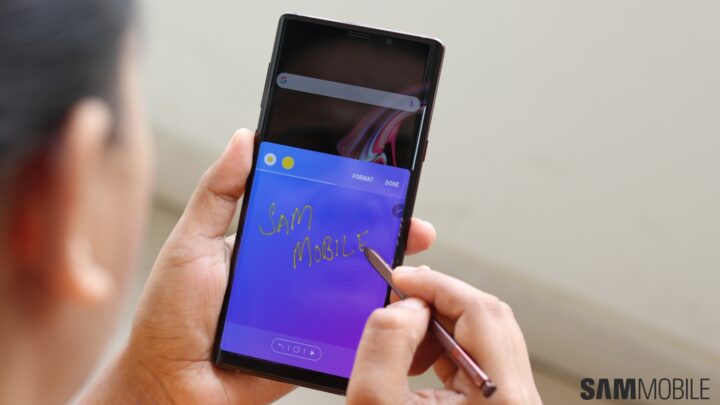 samsung galaxy note 9 one ui 2.1 update