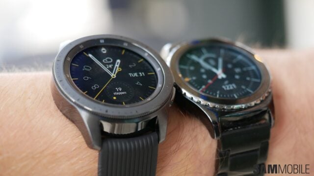 Samsung Galaxy Watch vs Samsung Gear S2 in pictures - SamMobile