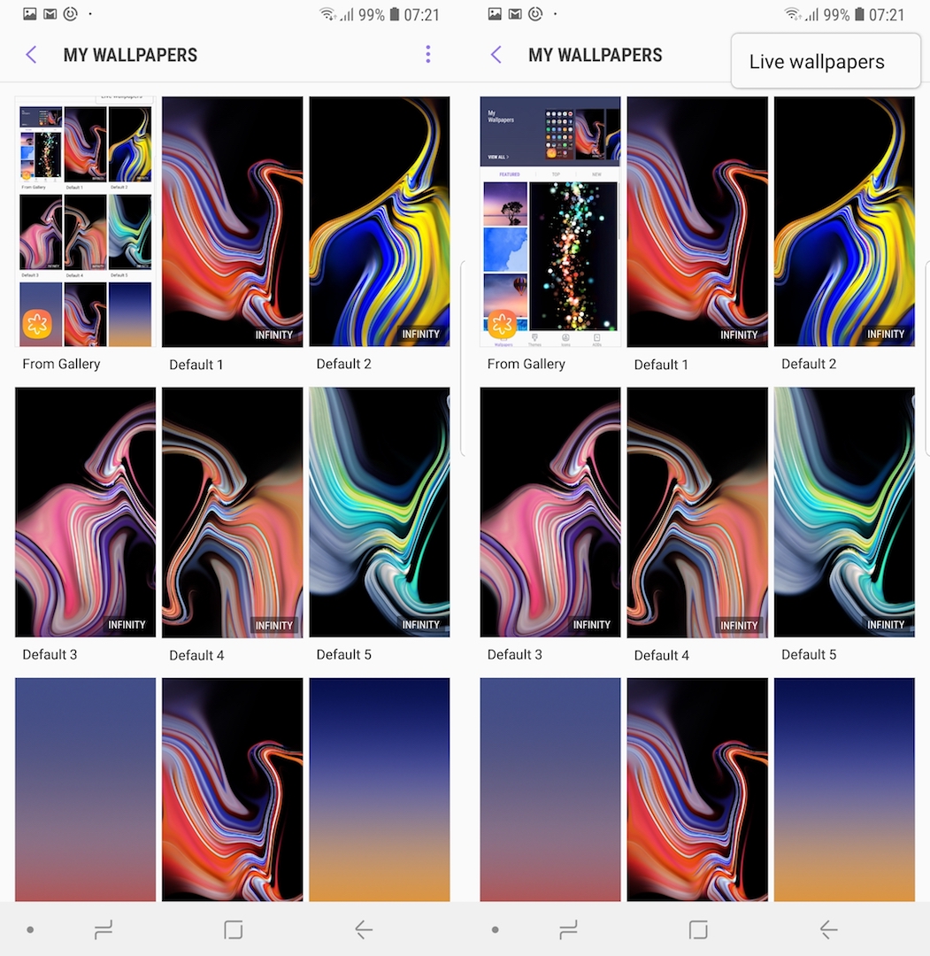 Home Screen Rainbow Galaxy Ipad Wallpaper