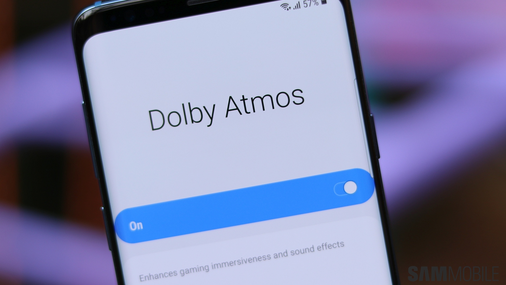 Dolby Atmos y Samsung Galaxy
