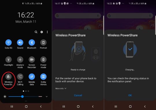 wireless powershare app