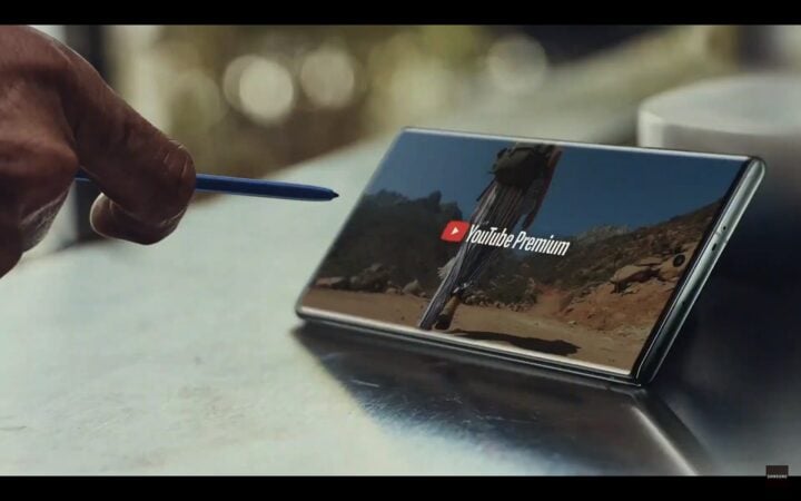 Galaxy Note 10s S Pen Gestures Work Officially With Youtube App Sammobile 7316