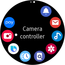 galaxy watch camera app