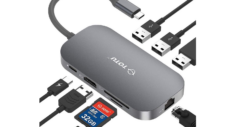 Daily Deal: 61% off USB C Hub, Ethernet Port, 4K HDMI, USB 3.0 and SD Card Reader