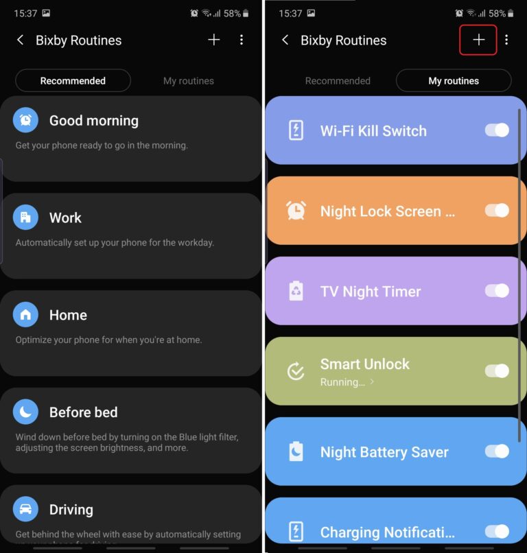 Here are 7 examples of how to use Bixby Routines on a Samsung phone