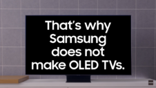 Samsung launches a direct attack on LG’s OLED TVs once again