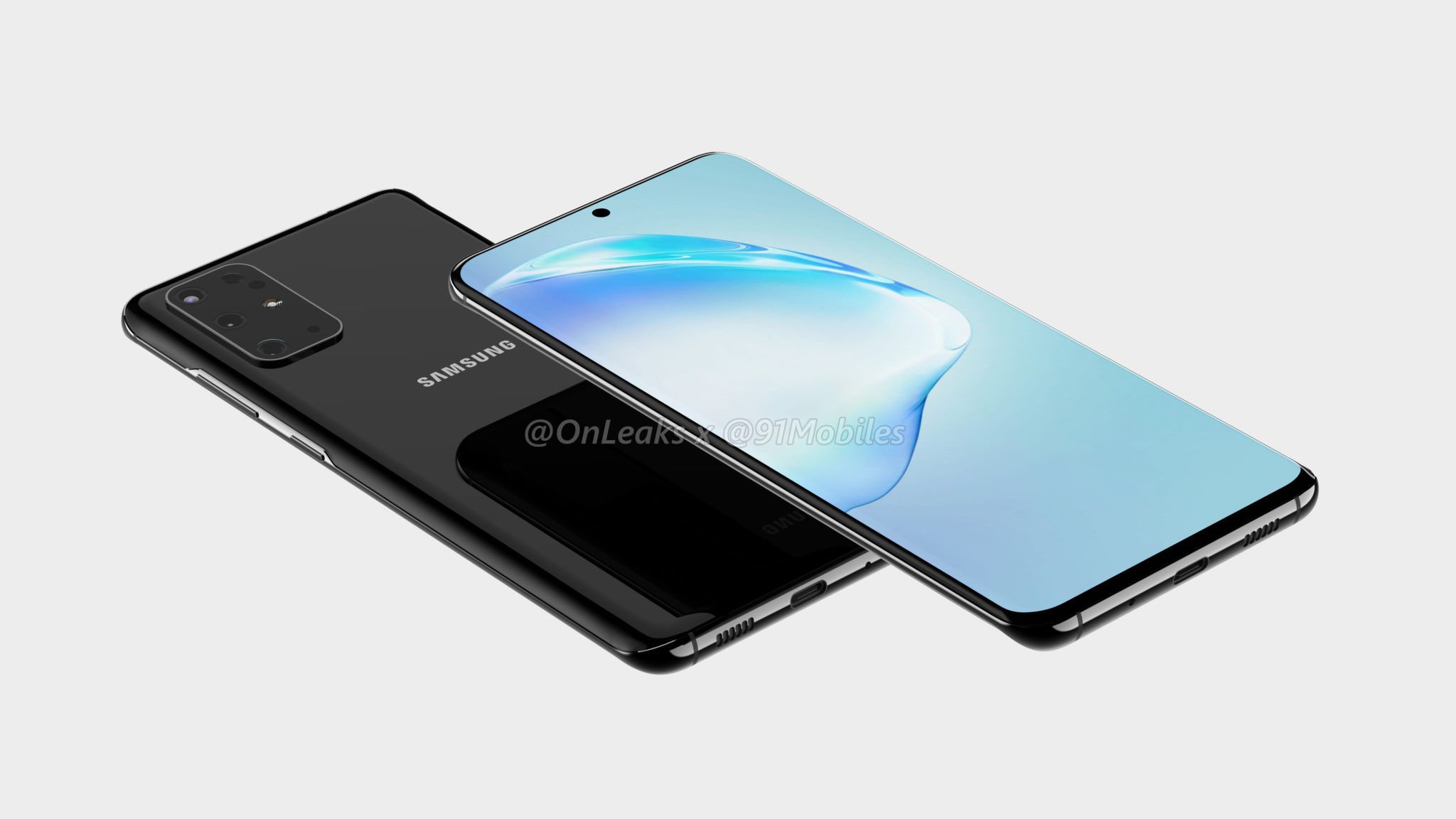 Exclusive] Samsung Galaxy A54 5G renders show punch-hole display, vertical  triple cameras