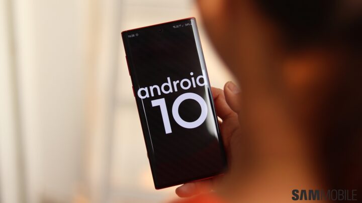 galaxy note 10 android 10