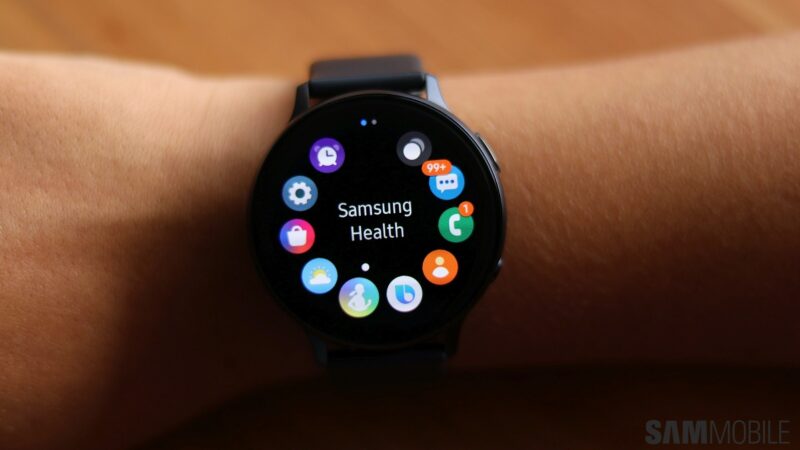 samsung health galaxy watch active