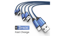 Daily Deal: 19% off 3-pack USB-C fast charging cable