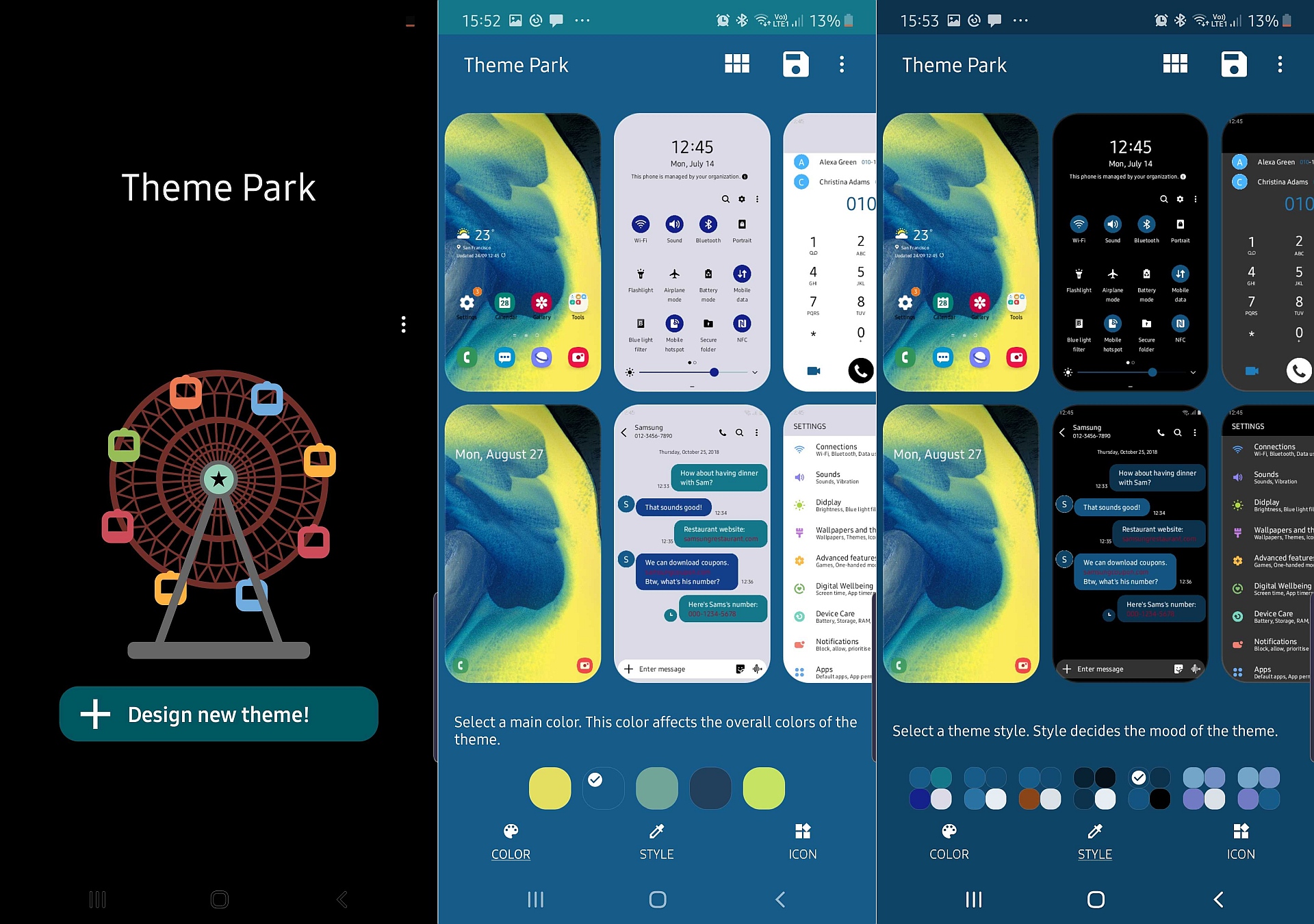 Samsung's newest app lets you create your own themes - SamMobile
