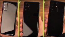 Galaxy S20 series dummy units get featured in hands-on video