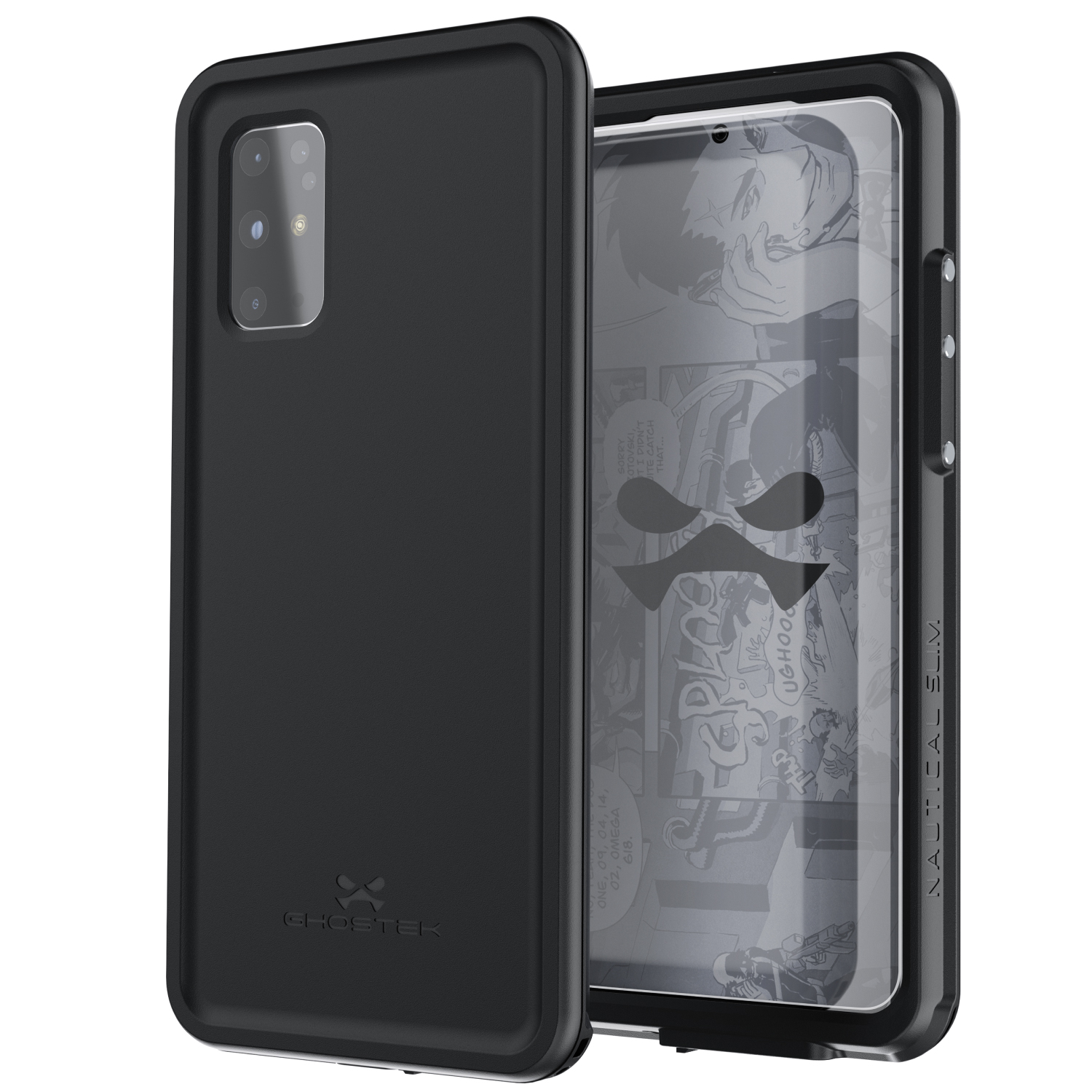 Olixar Novashield Black Bumper Case - For Samsung Galaxy S24 Ultra