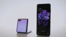 Samsung offers a close-up view of the stylish Galaxy Z Flip in new promo