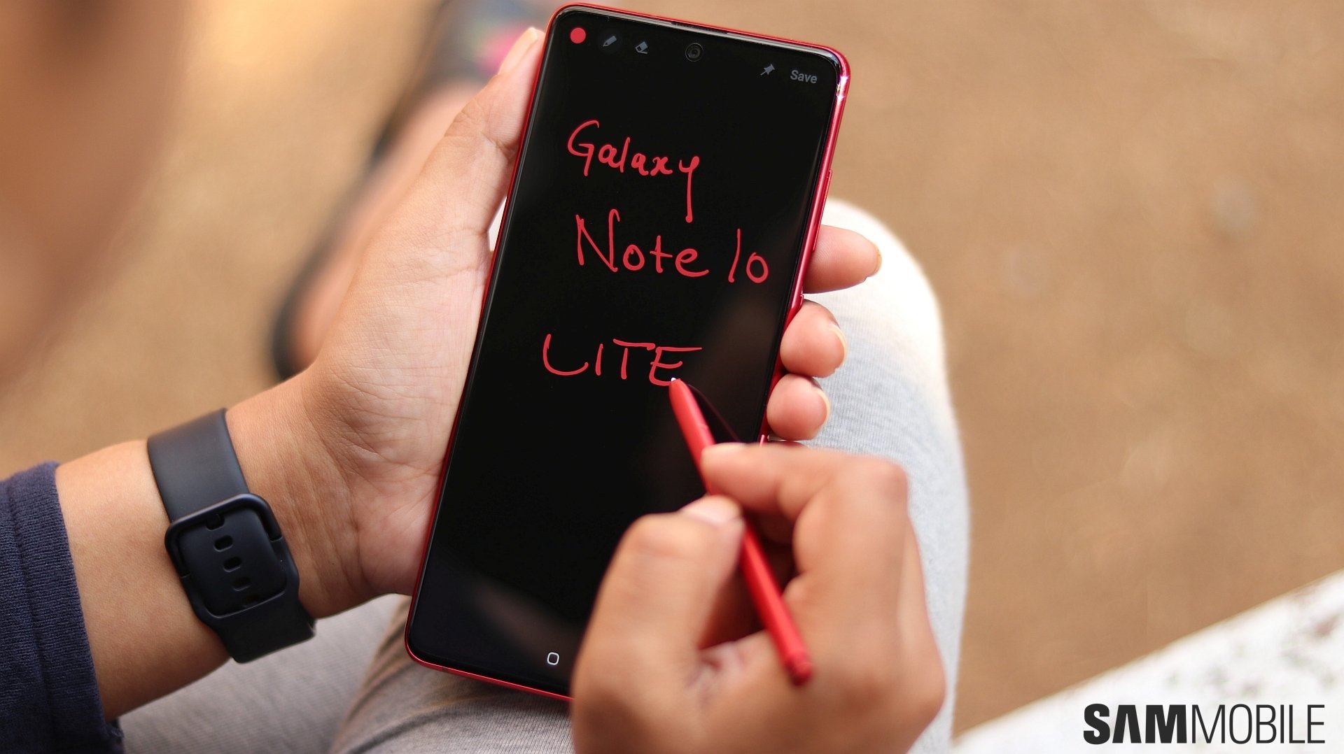 Samsung Galaxy Note10 Lite (2020) Dimensions & Drawings