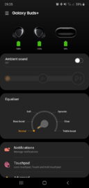 samsung galaxy buds+ wearable app 1