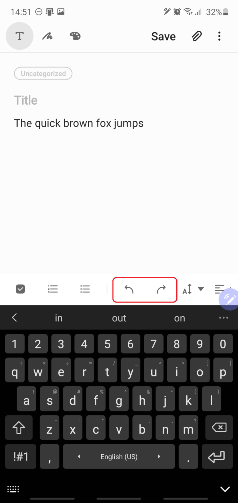 Samsung Notes update adds text undo/redo buttons and hashtags - SamMobile