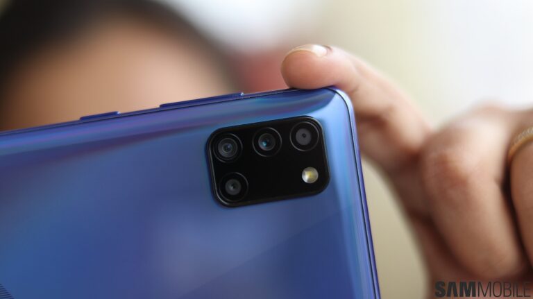 samsung a31 camera details