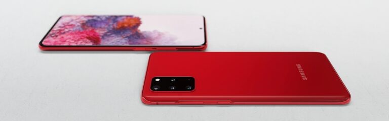 samsung galaxy s20 aura red