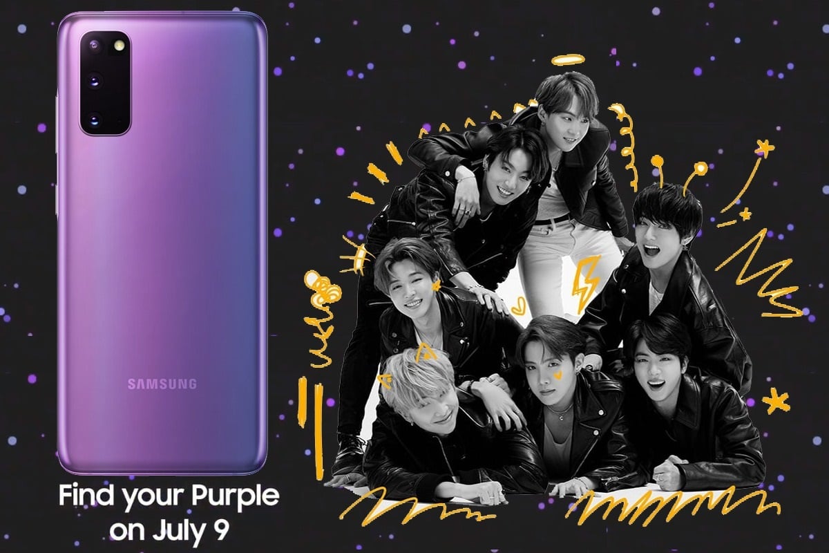 Purple craze: Galaxy S20+ BTS Edition pre-orders already sold out