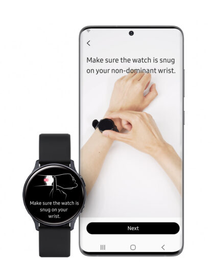 Samsung Health App Galaxy Watch Active 2 đo huyết áp
