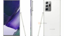 Check out the gorgeous white Galaxy Note 20 Ultra in this leaked render