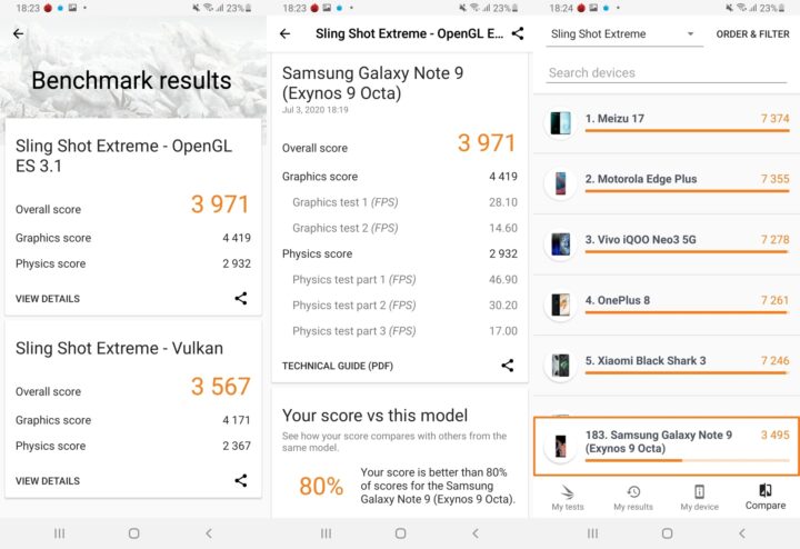 exynos 9810 benchmark